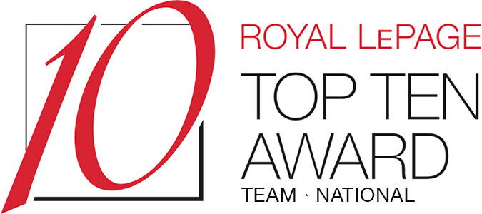 Royal LePage Top Ten Award (Team - National)